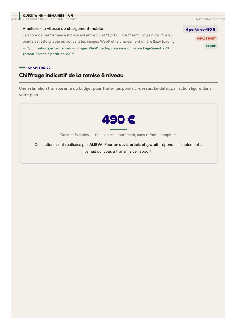 Page 12 du rapport